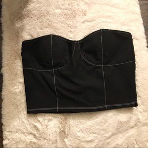 HAVE Black Strapless Corset(Large)